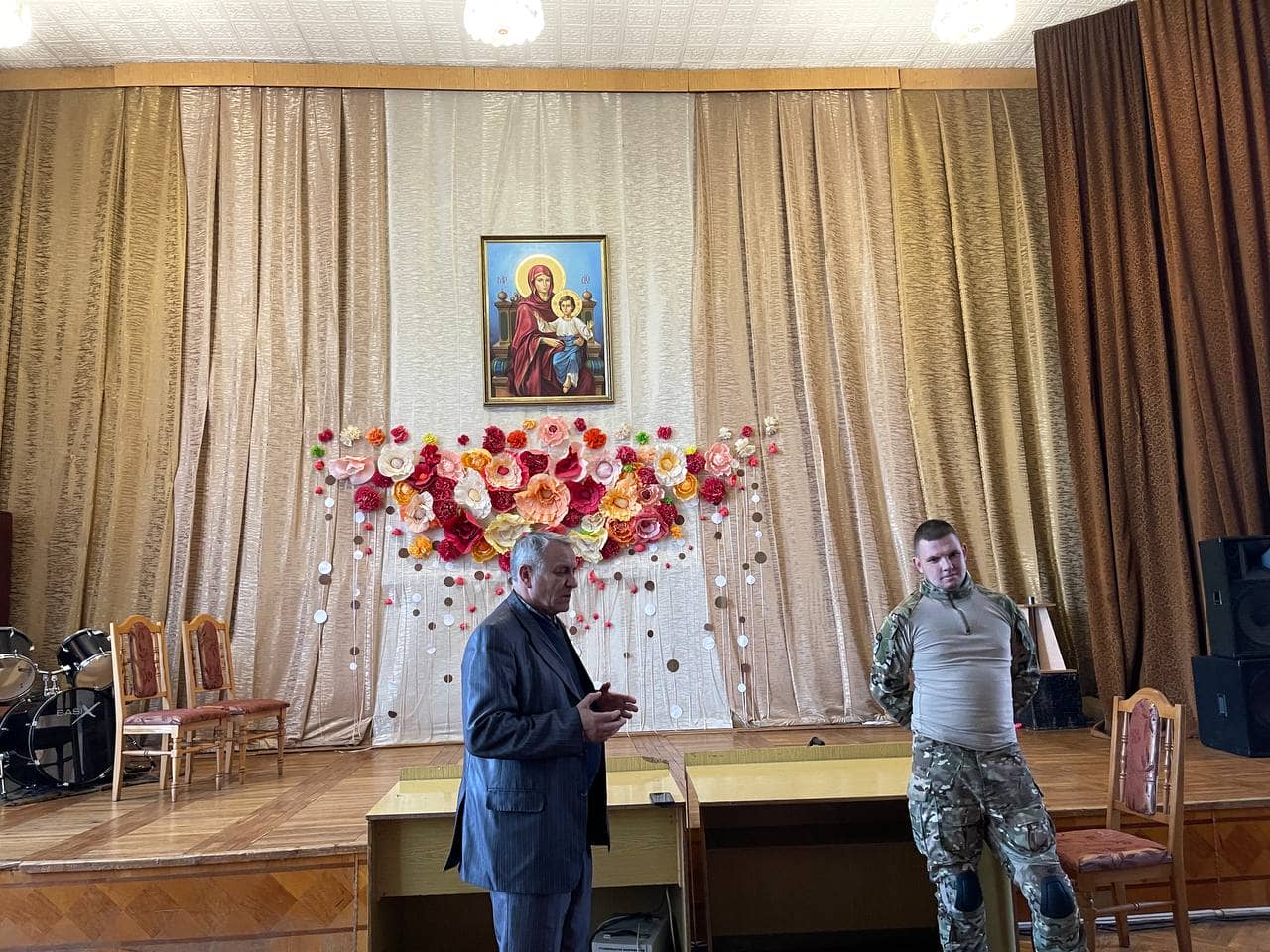 У Самбірському педагогічному коледжі імені Івана Филипчака відбулася зустріч з випускником відділення фізичного виховання Юрієм. 313393673 1701318506934745 4357006311541498849 n